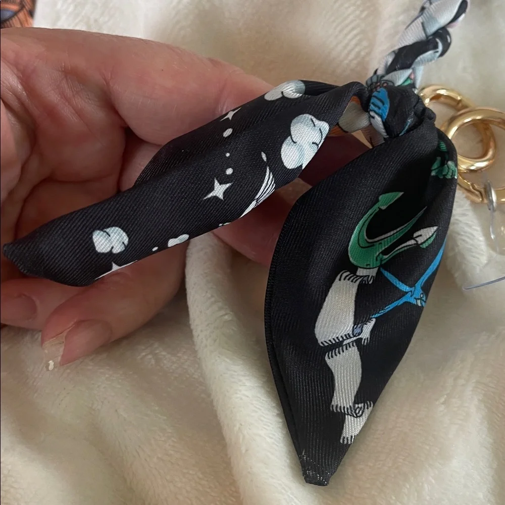 Phone charm bag extender wristlet hook scarf choose one new